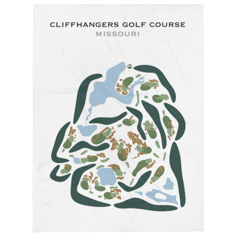 Cliffhangers Golf Course, Missouri - Printed Golf Courses