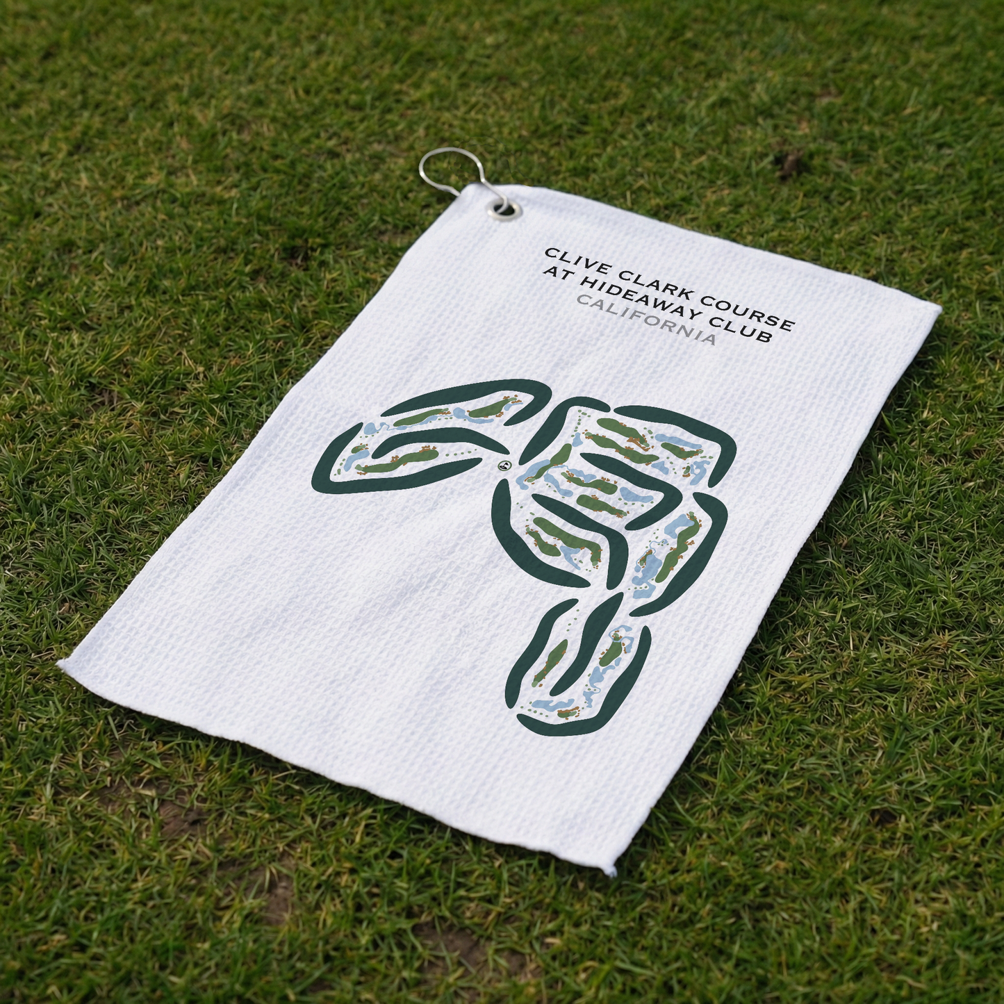Clive Clark Course at Hideaway Club, California - Printed Golf Courses