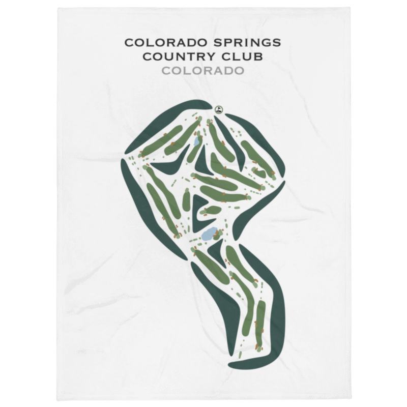 Colorado Springs Country Club, Colorado - Printed Golf Courses