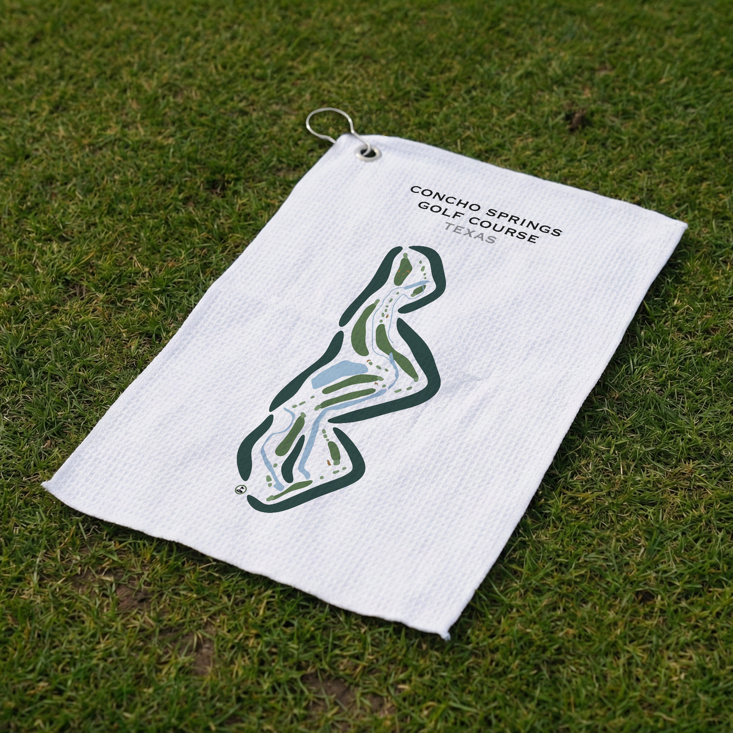 Concho Springs Golf Course, Texas - Printed Golf Courses