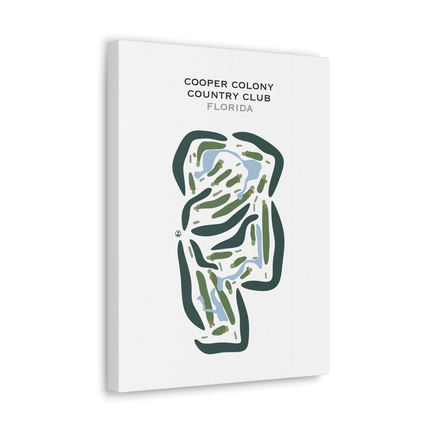 Cooper Colony Country Club, Florida - Printed Golf Courses