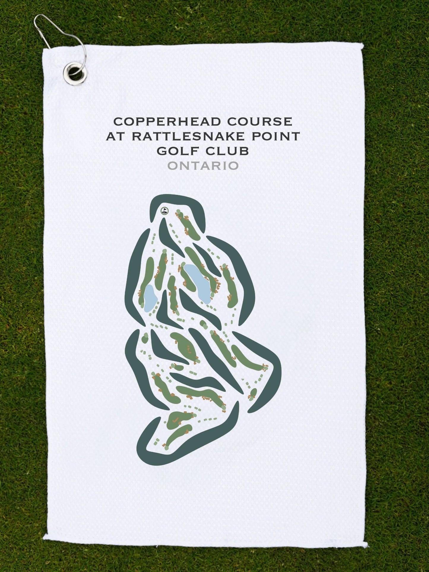 Copperhead Course at Rattlesnake Point Golf Club, Ontario, Canada - Printed Golf Courses