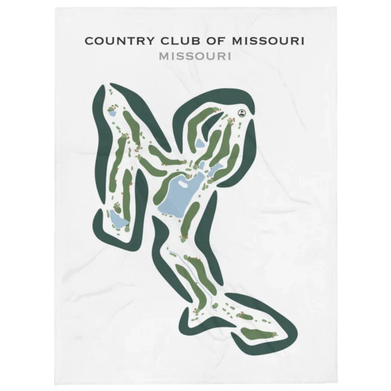 Country Club of Missouri, Missouri - Printed Golf Courses