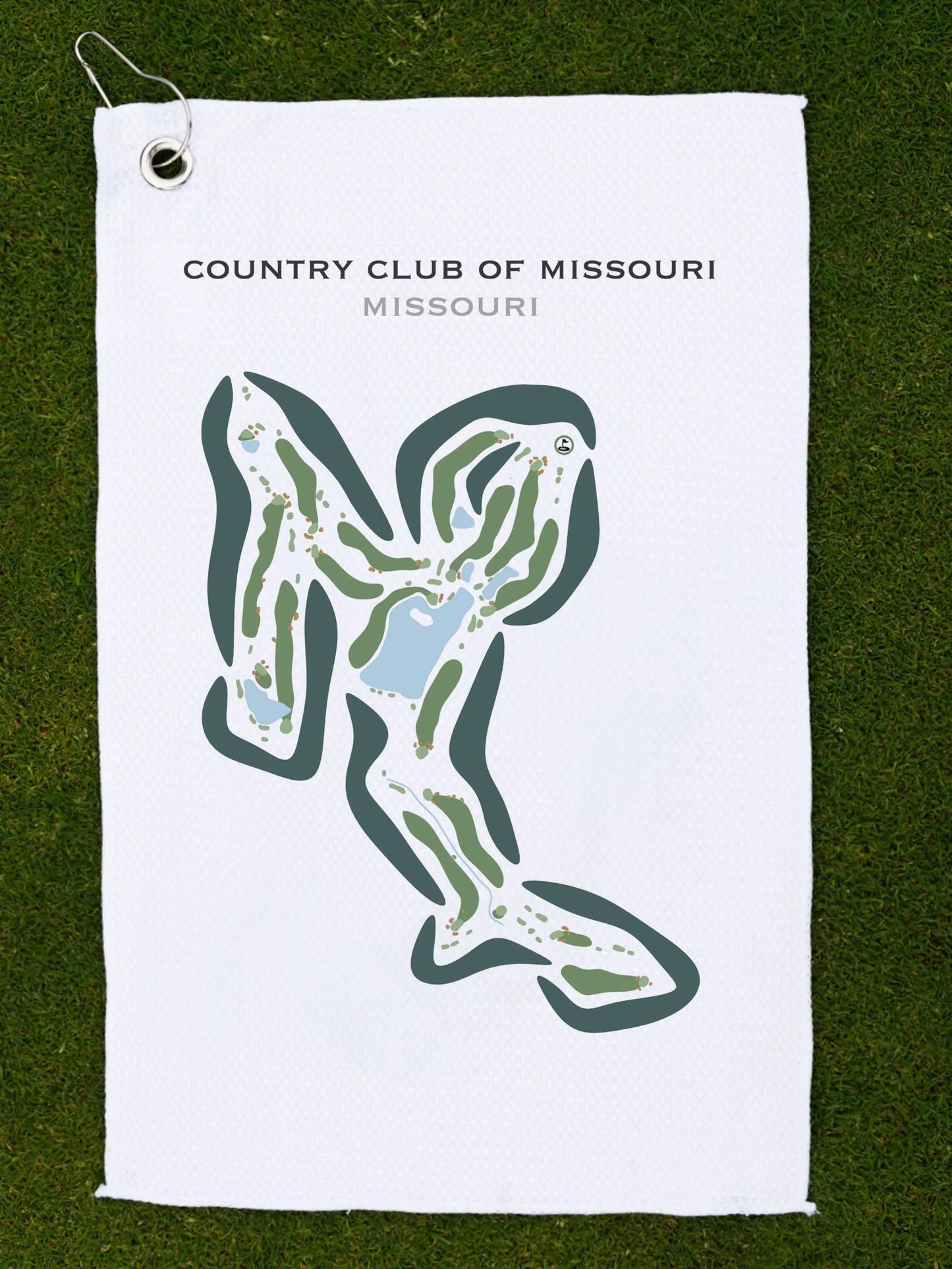 Country Club of Missouri, Missouri - Printed Golf Courses