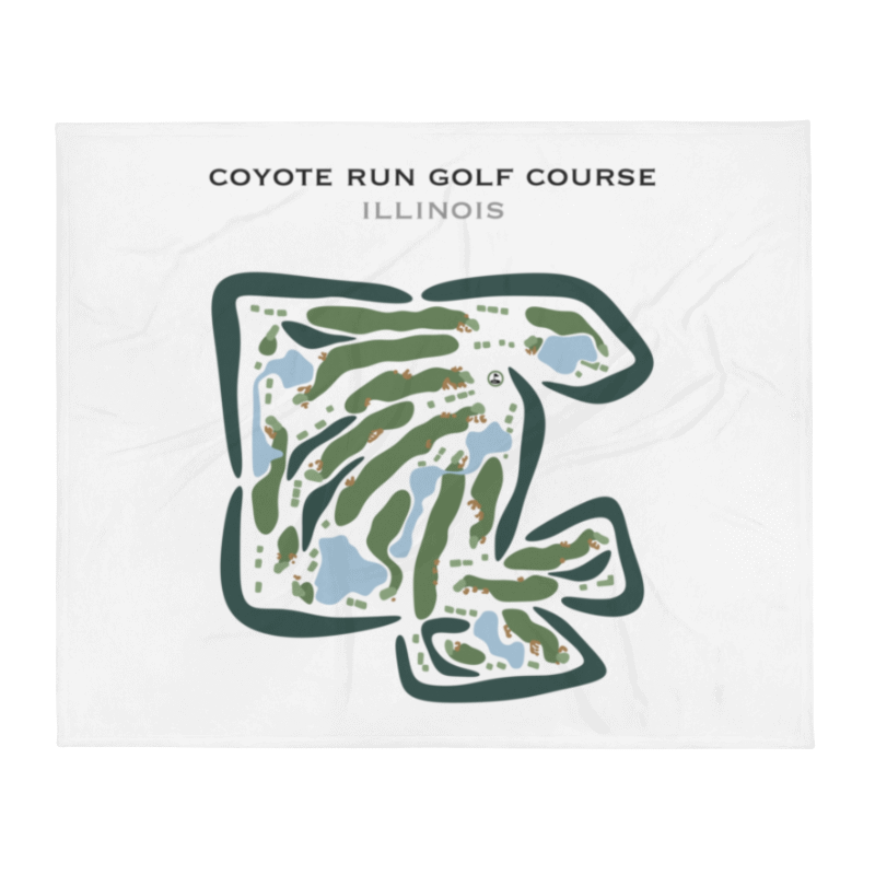 Coyote Run Golf Course, Illinois - Printed Golf Courses
