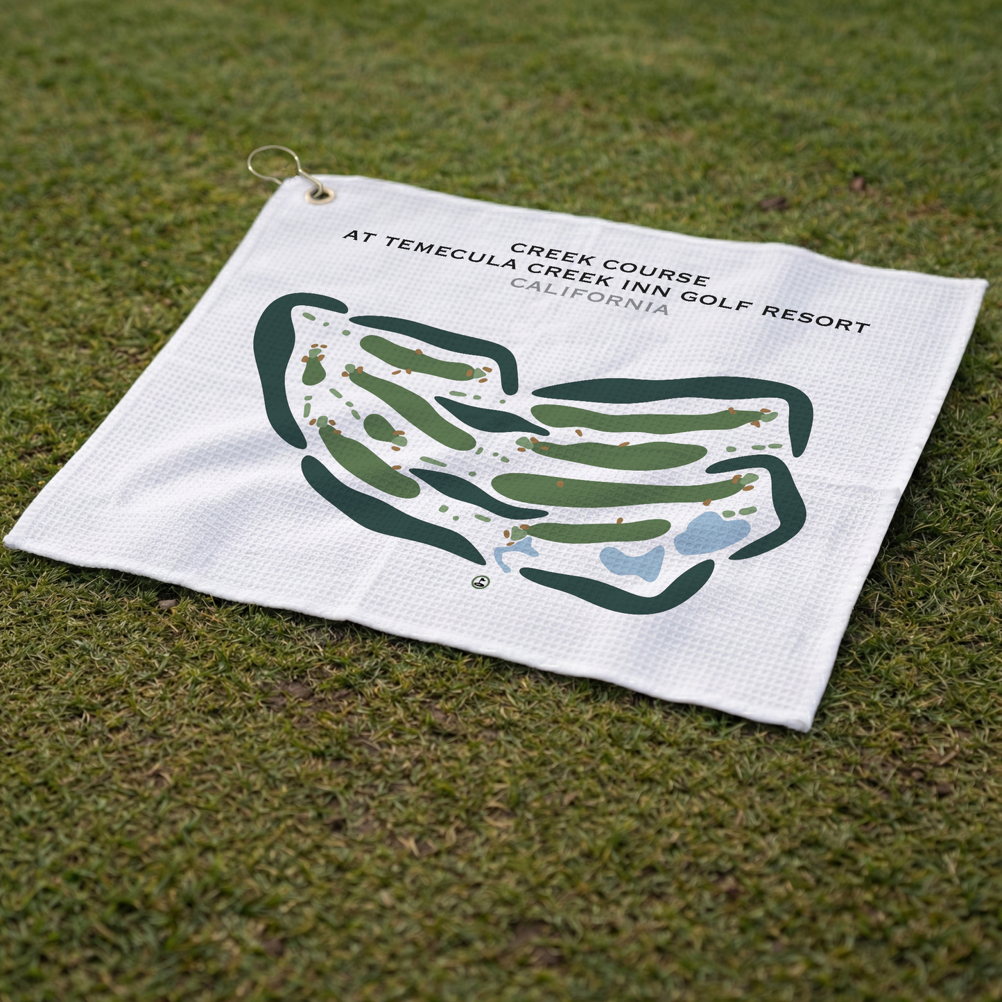 Creek Course at Temecula Creek Inn Golf Resort, California - Printed Golf Courses
