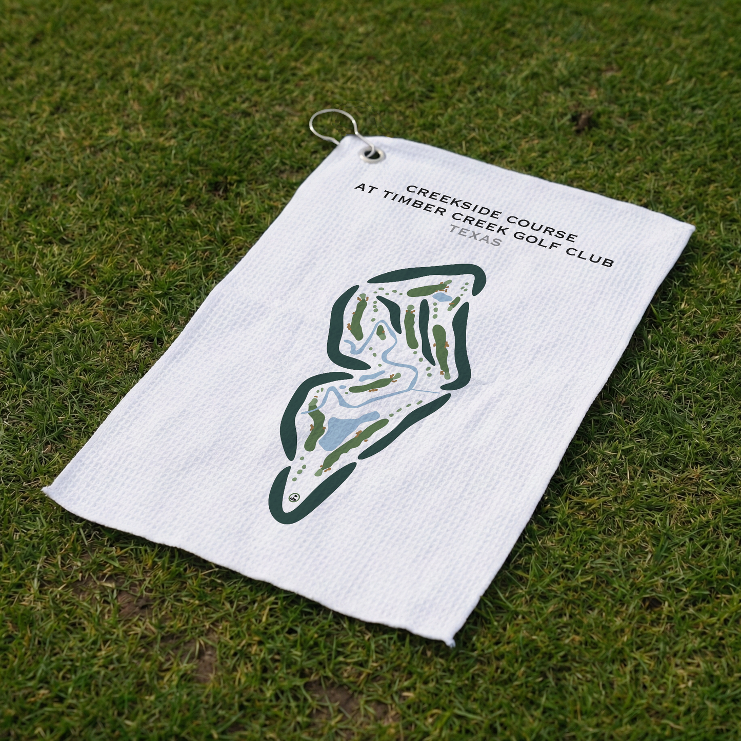 Creekside Course at Timber Creek Golf Club, Texas - Printed Golf Courses