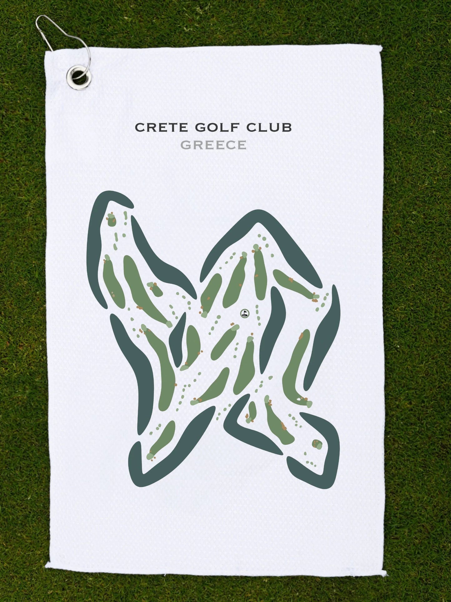Crete Golf Club, Greece - Printed Golf Courses