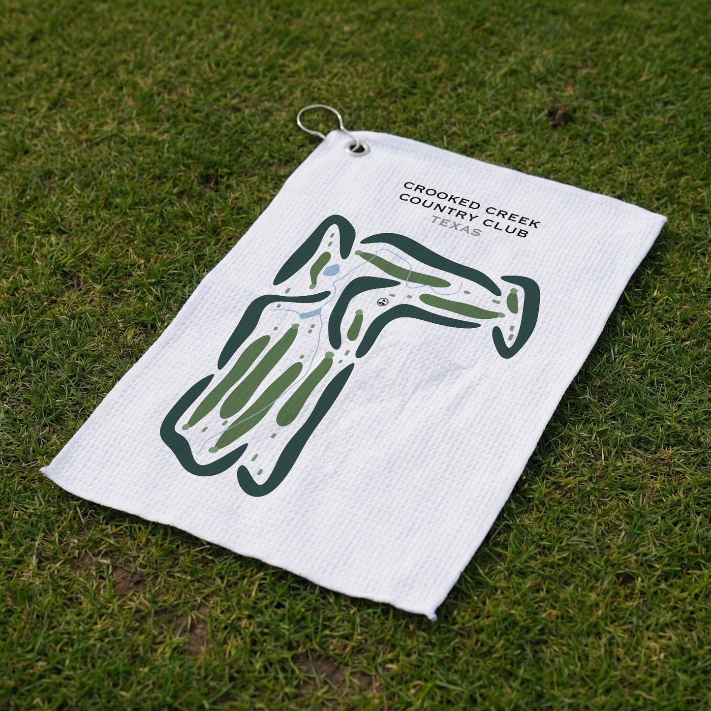 Crooked Creek Country Club, Texas - Printed Golf Courses