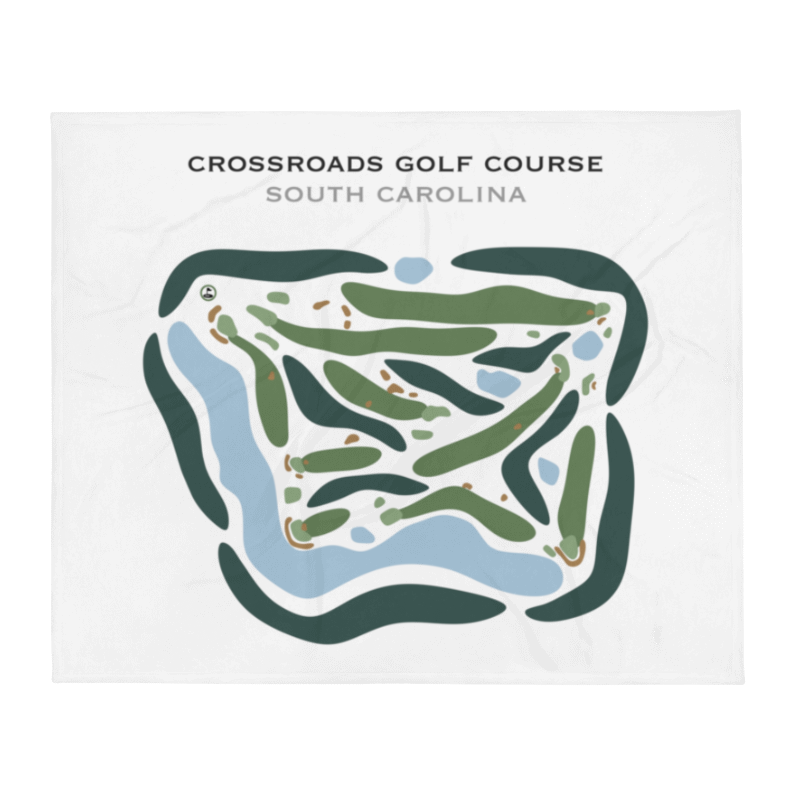 Crossroads Golf Course, South Carolina - Printed Golf Courses