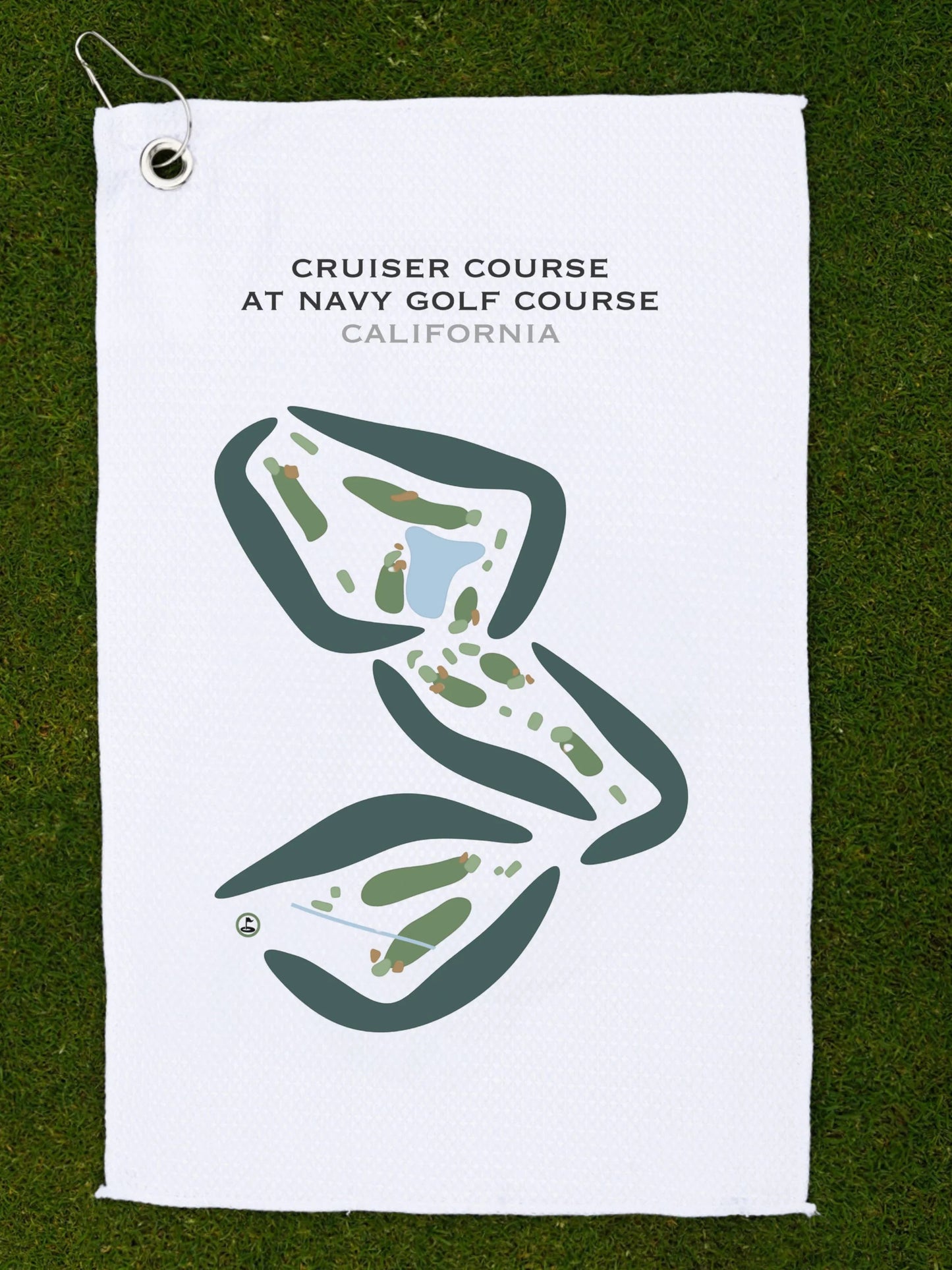 Cruiser Course at Navy Golf Course, California - Printed Golf Courses