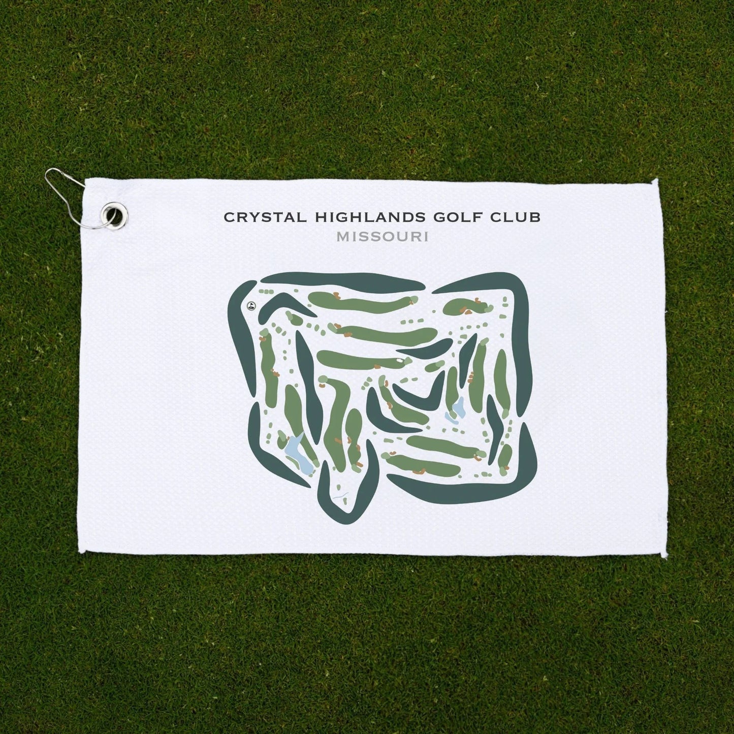 Crystal Highlands Golf Club, Missouri - Printed Golf Courses