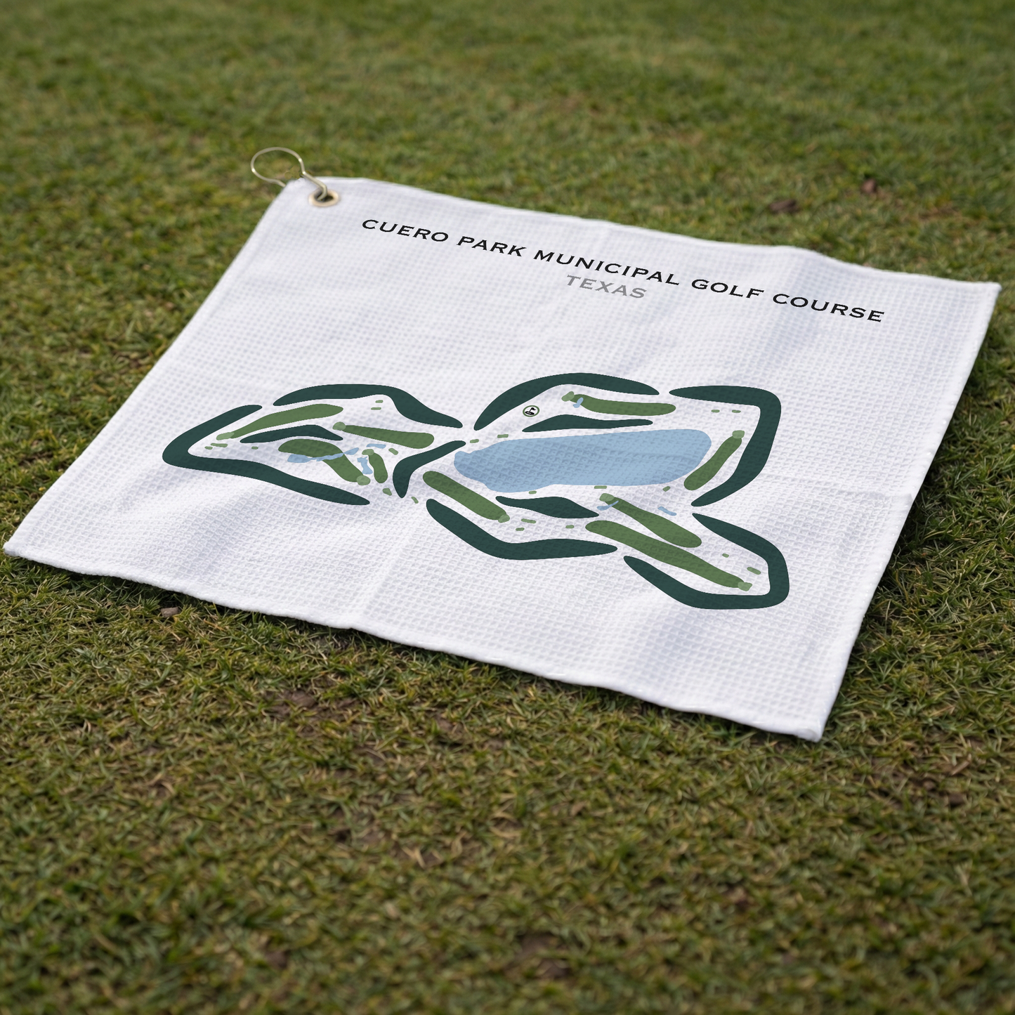 Cuero Park Municipal Golf Course, Texas - Printed Golf Courses