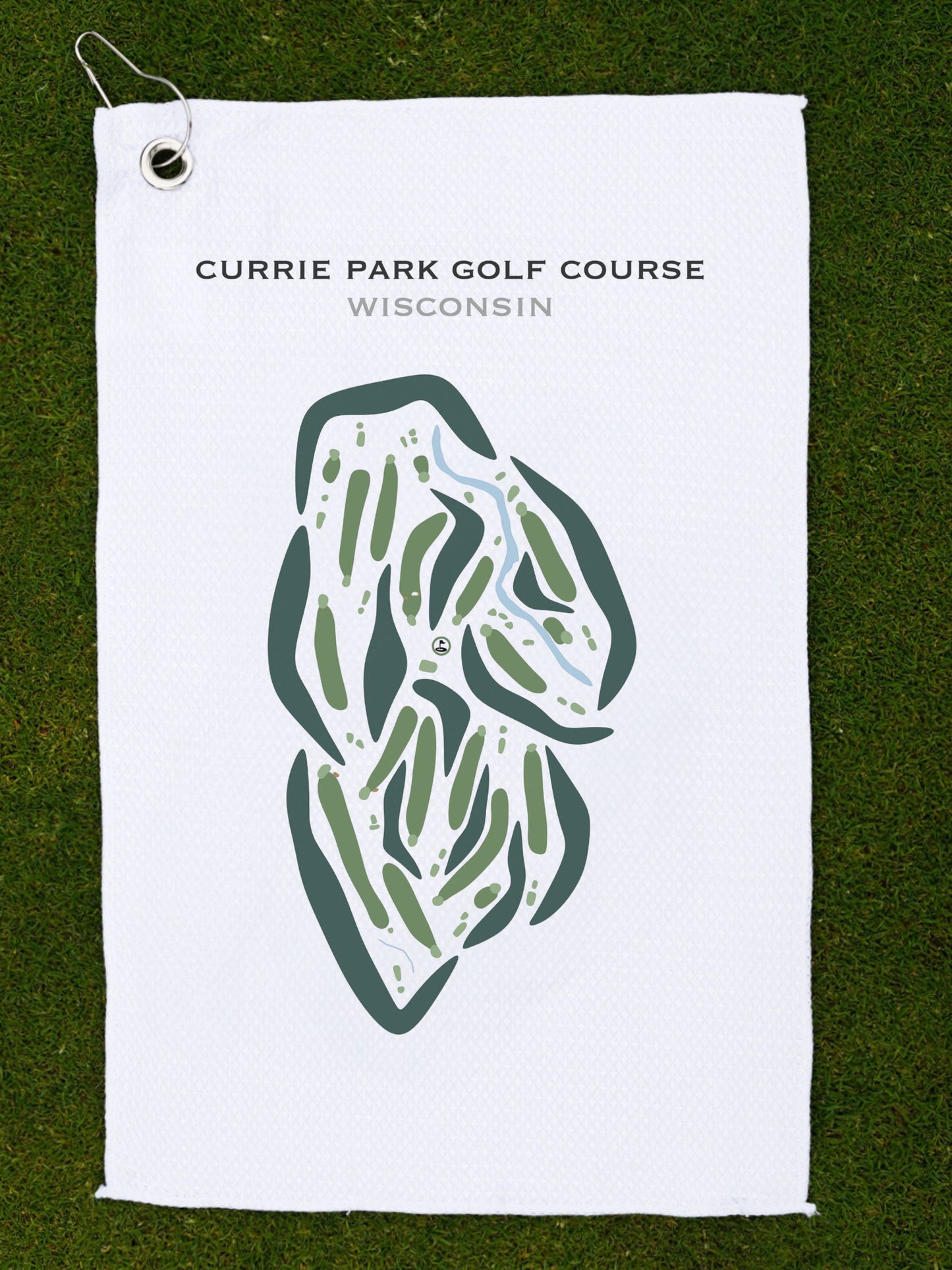 Currie Park Golf Course, Wisconsin - Printed Golf Courses
