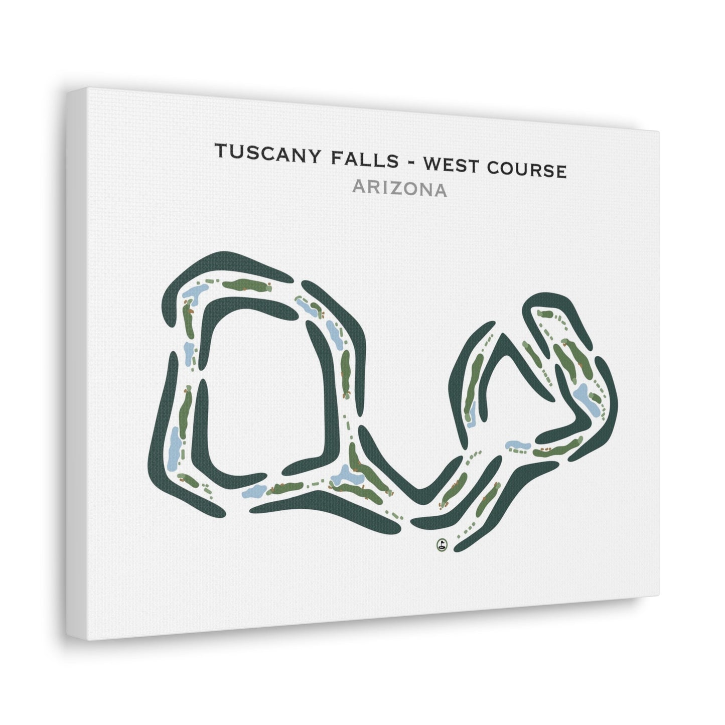 Tuscany Falls – West Course, Arizona - Printed Golf Courses