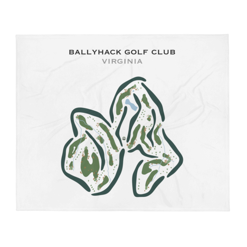 Ballyhack Golf Club, Virginia - Printed Golf Courses