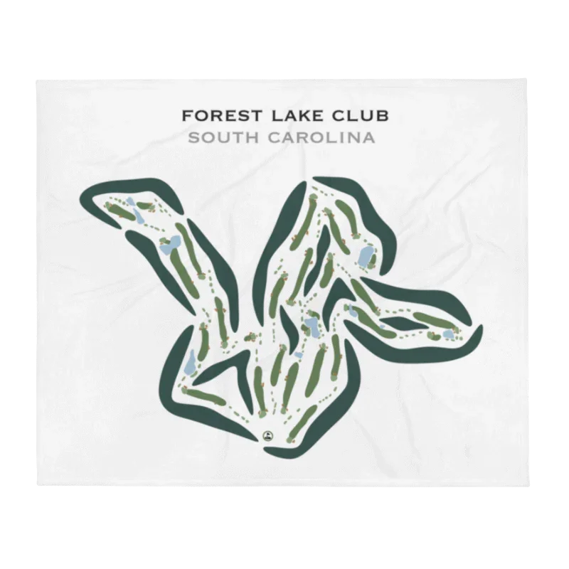 Forest Lake Club, South Carolina - Printed Golf Courses