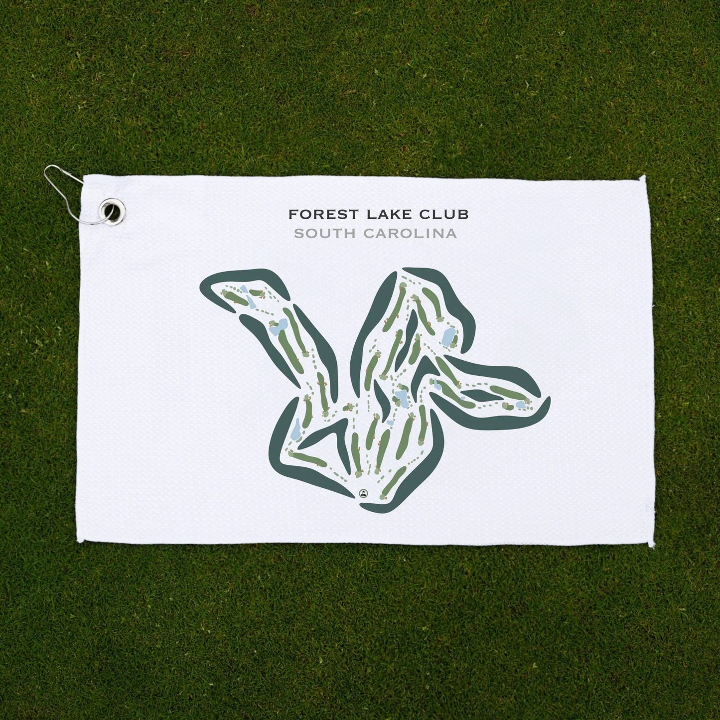 Forest Lake Club, South Carolina - Printed Golf Courses