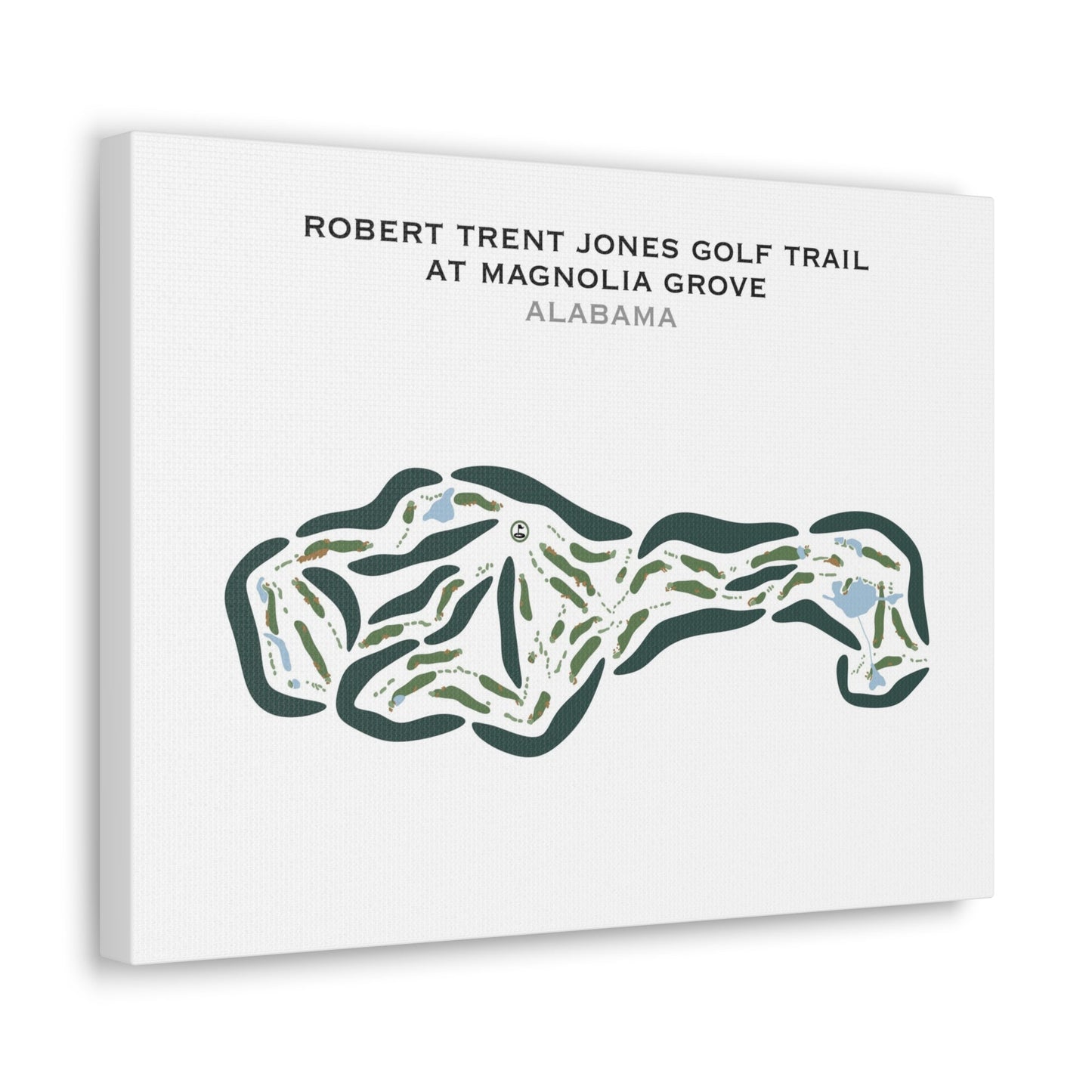 Robert Trent Jones Golf Trail at Magnolia Grove, Alabama - Printed Golf Courses