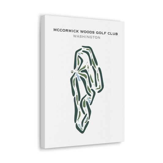 McCormick Woods Golf Club, Washington - Printed Golf Courses