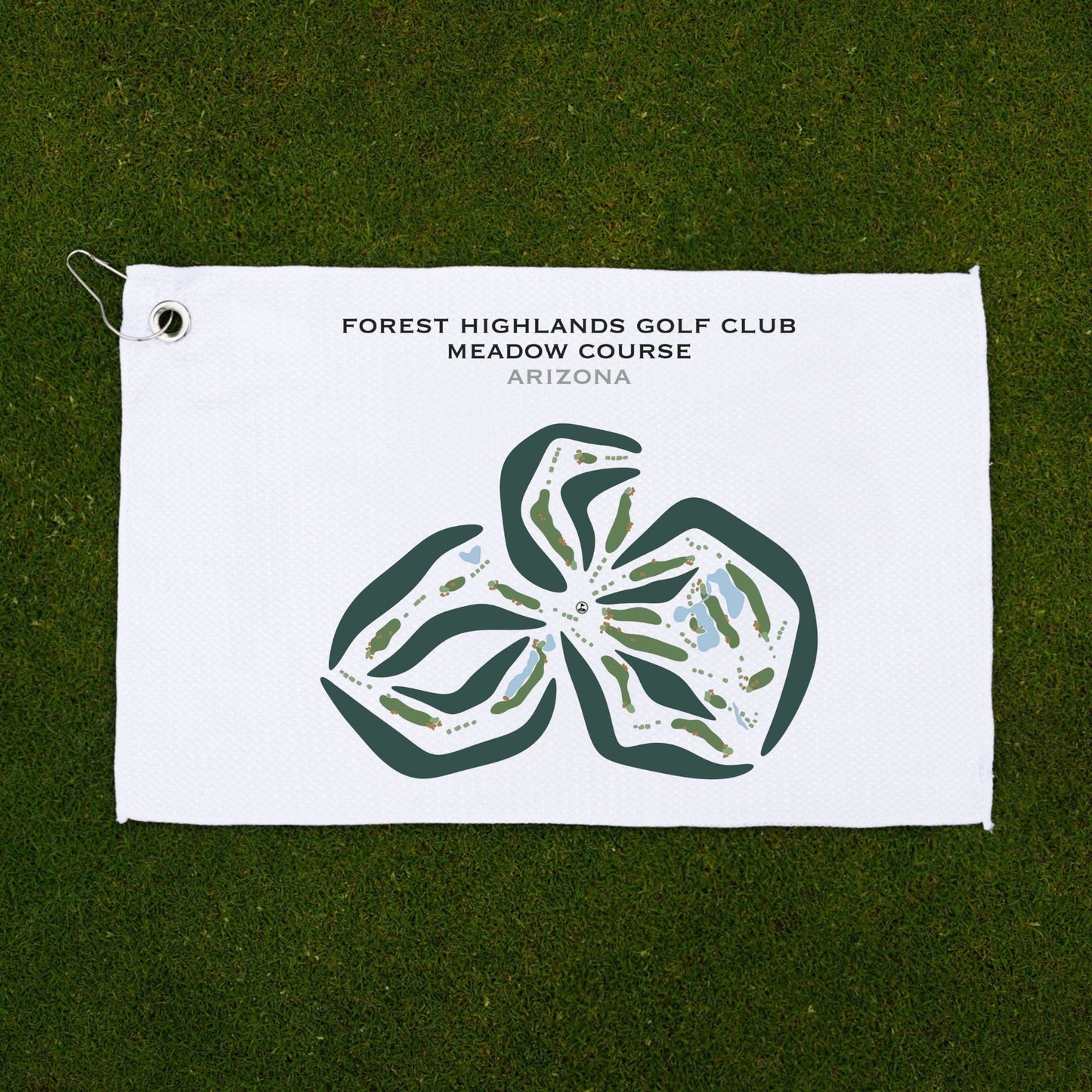 Forest Highlands Golf Club - Meadow Course, Arizona - Printed Golf Courses