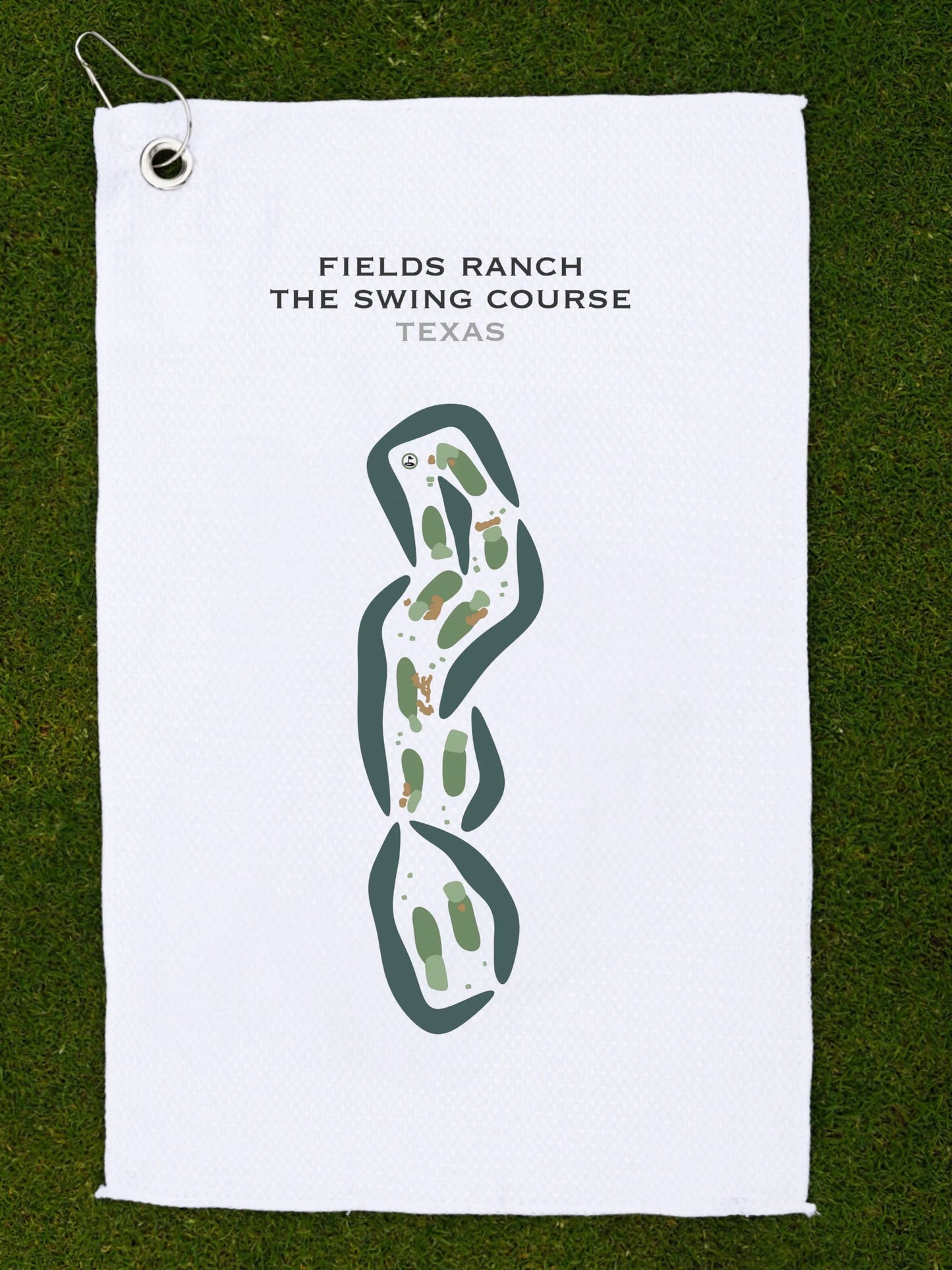 Fields Ranch - The Swing Course, Texas - Printed Golf Courses
