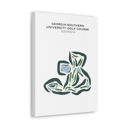 Georgia Southern University Golf Course, Georgia - Printed Golf Courses