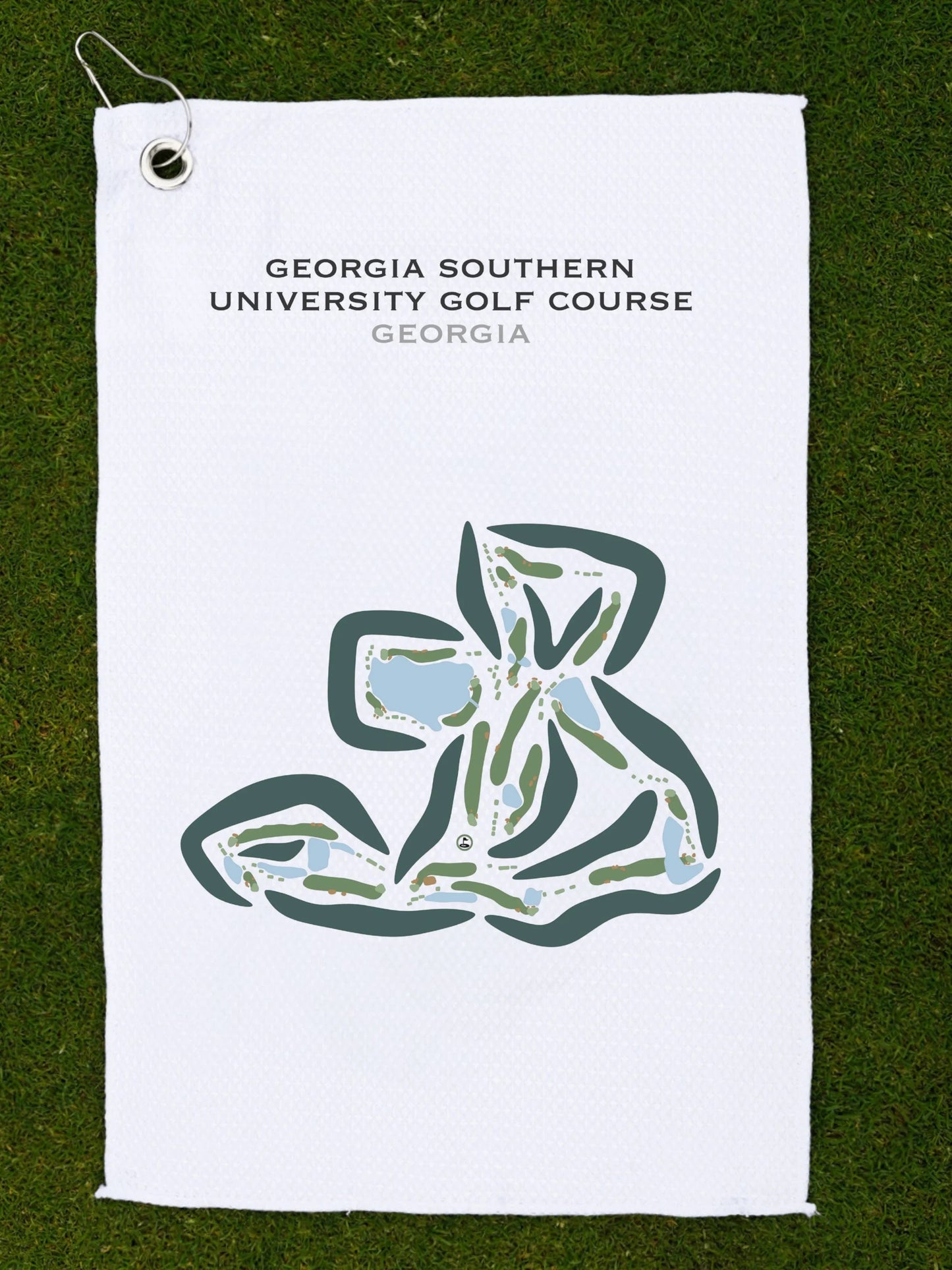 Georgia Southern University Golf Course, Georgia - Printed Golf Courses