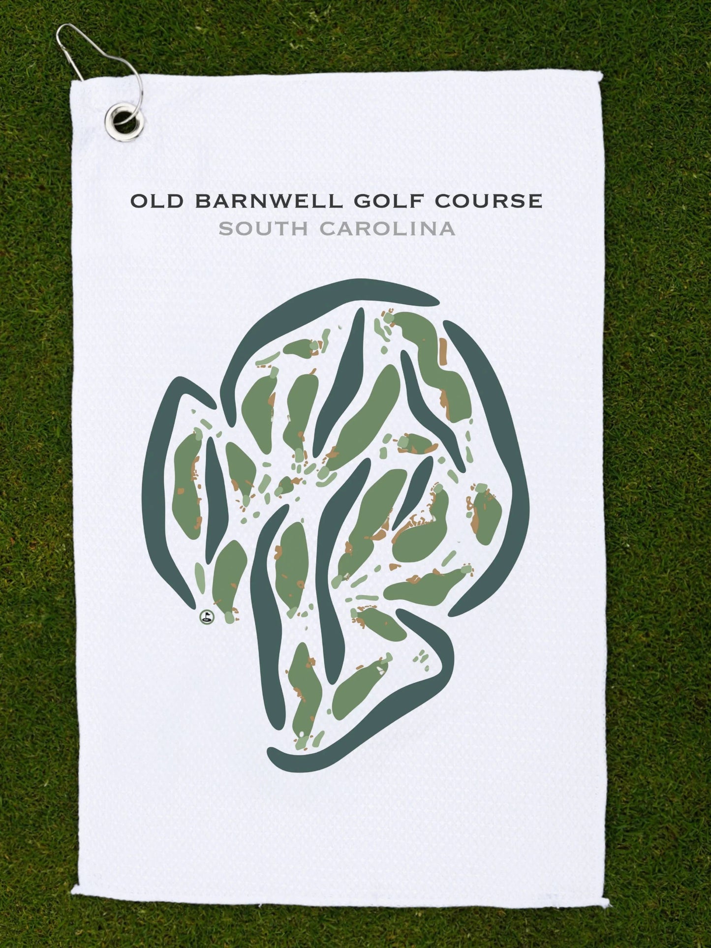 Old Barnwell Golf Course, South Carolina - Printed Golf Courses