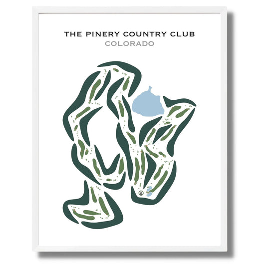The Pinery Country Club, Colorado - Printed Golf Courses