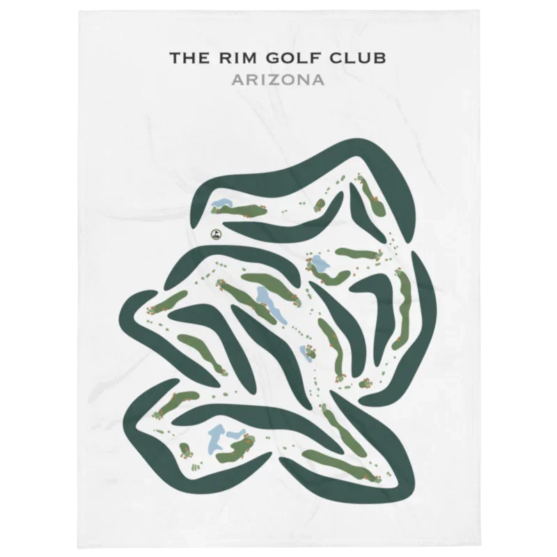 The Rim Golf Club, Arizona - Printed Golf Courses