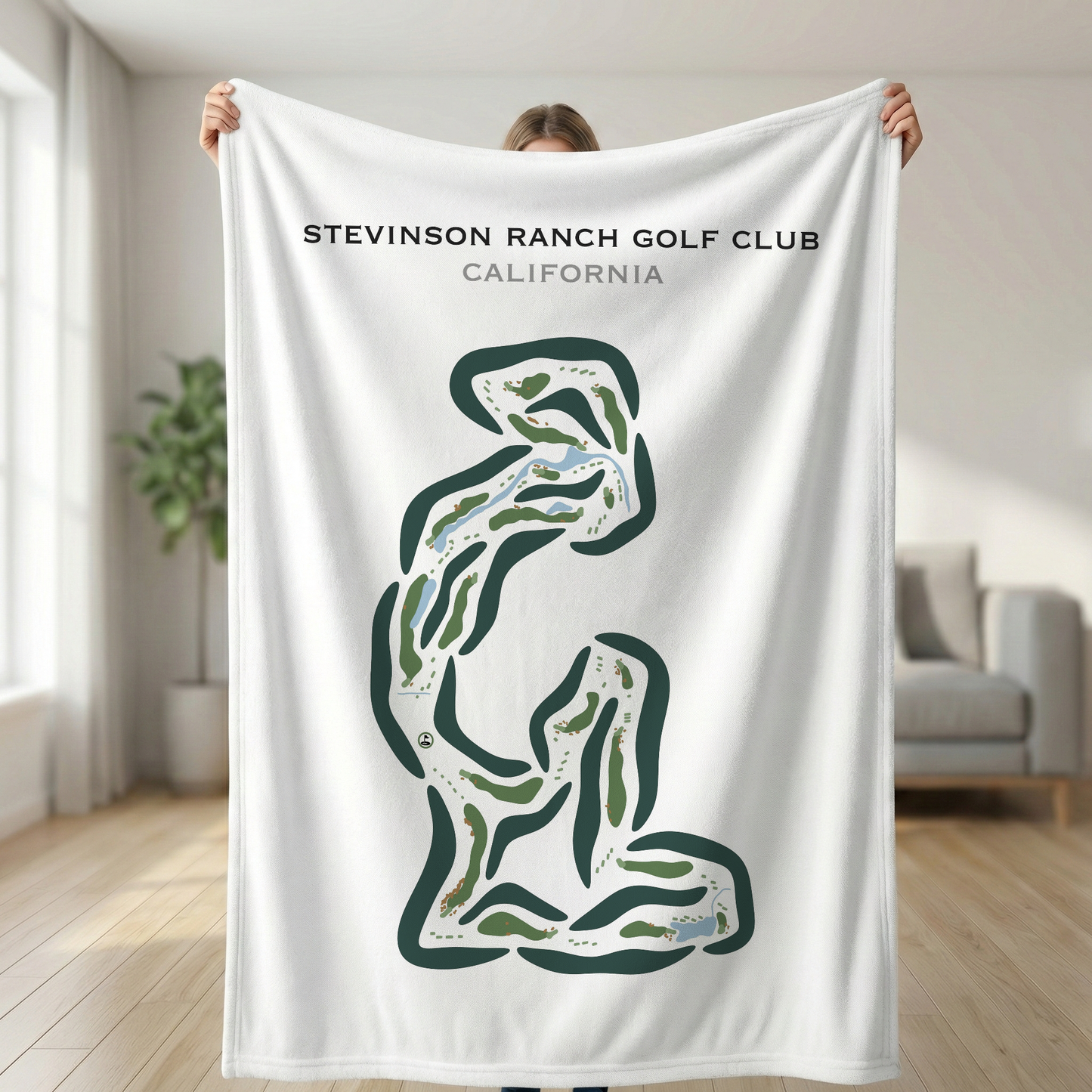 Stevinson Ranch Golf Club, California - Printed Golf Courses