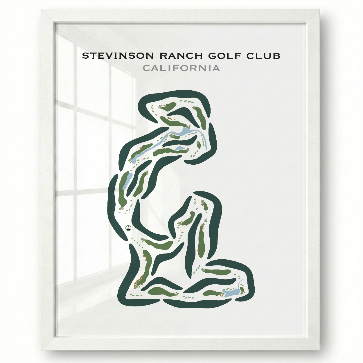 Stevinson Ranch Golf Club, California - Printed Golf Courses