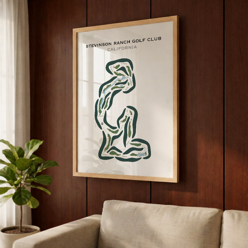 Stevinson Ranch Golf Club, California - Printed Golf Courses