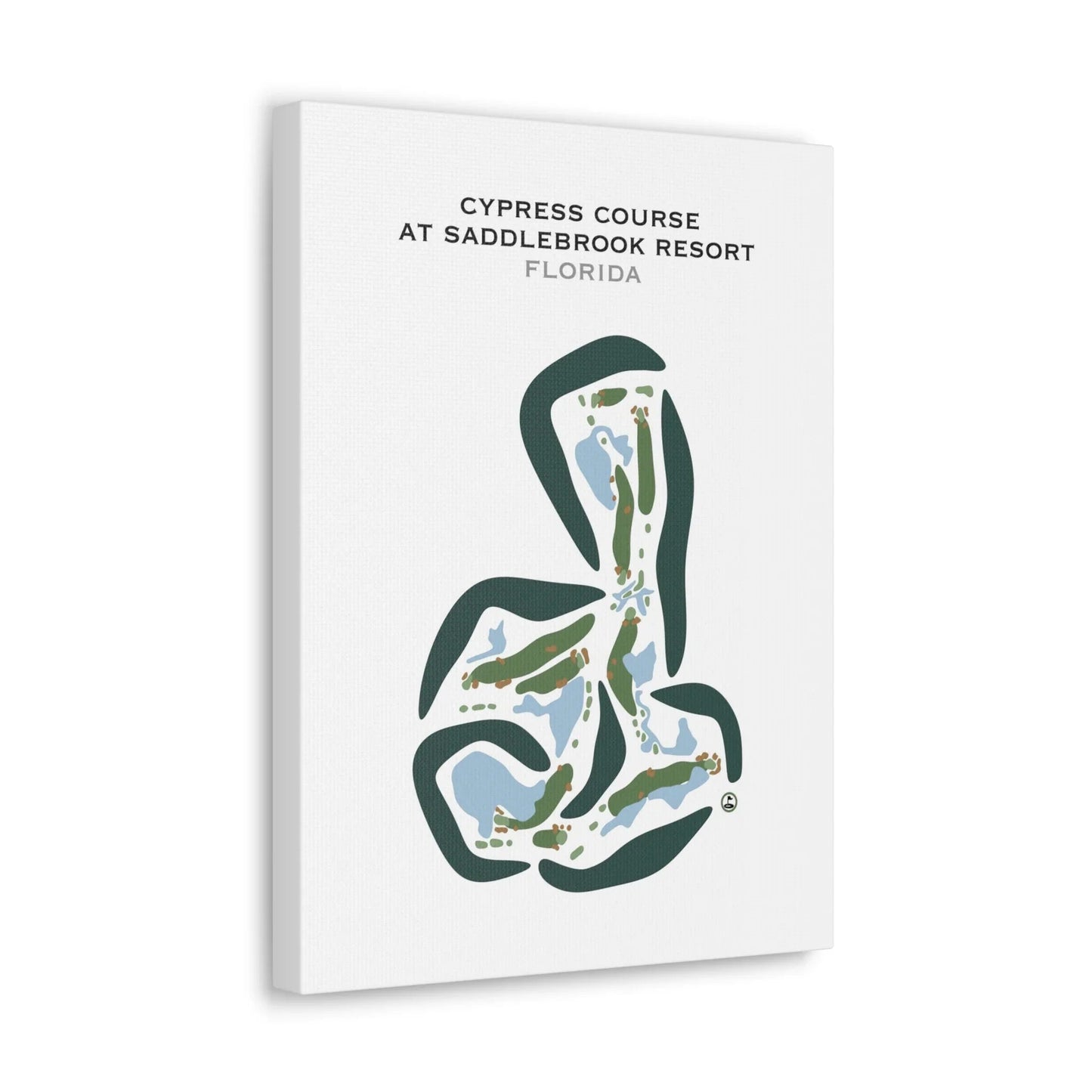 Cypress Course at Saddlebrook Resort, Florida - Printed Golf Courses