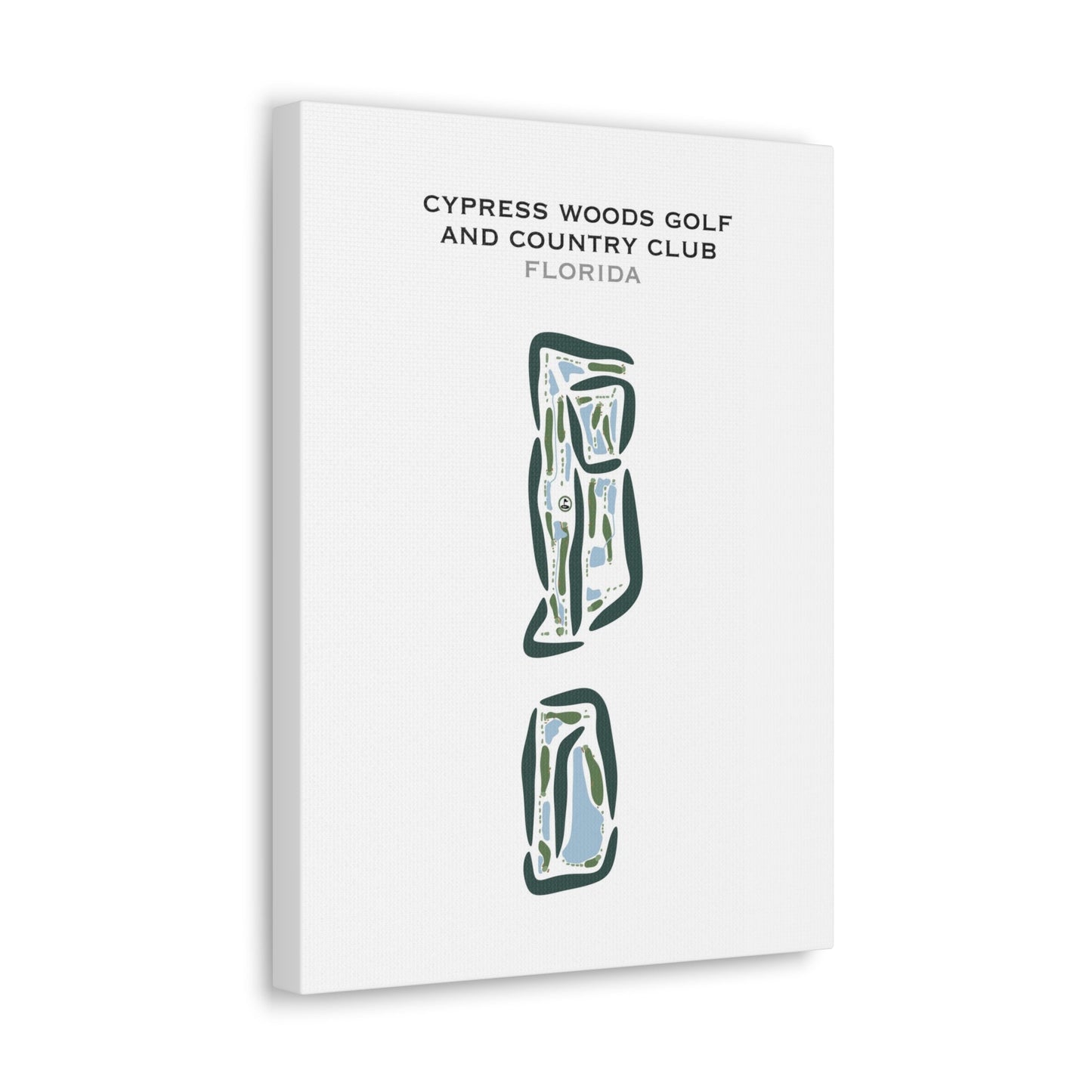 Cypress Woods Golf & Country Club, Florida - Printed Golf Courses