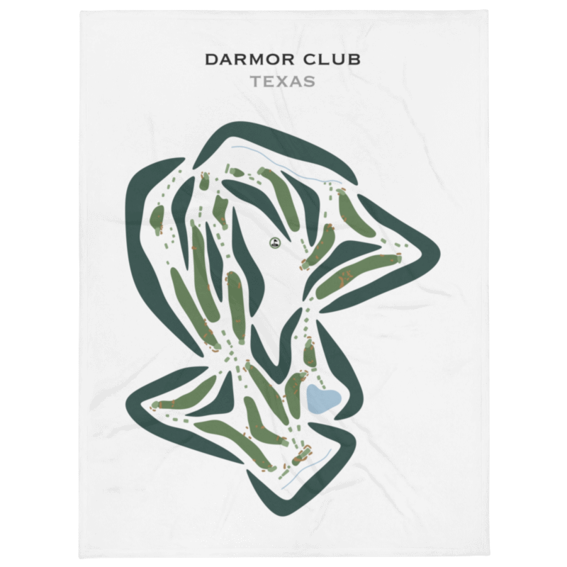 Darmor Club, Texas - Printed Golf Courses