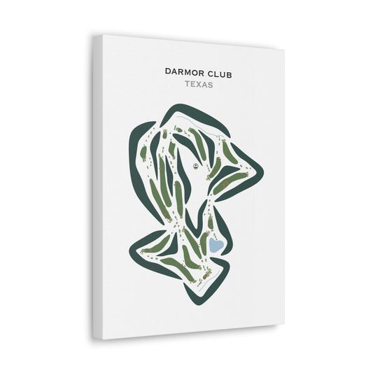 Darmor Club, Texas - Printed Golf Courses
