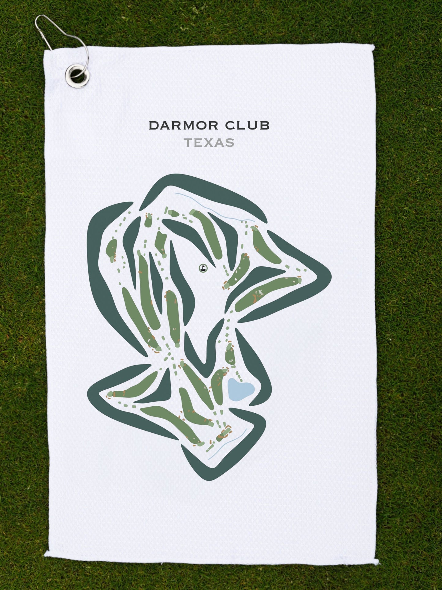 Darmor Club, Texas - Printed Golf Courses