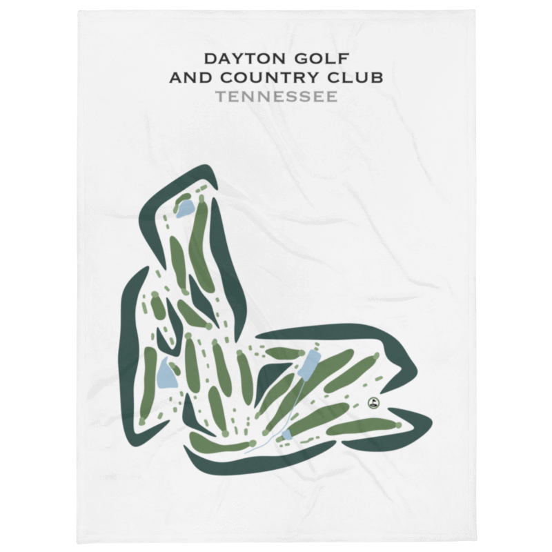 Dayton Golf & Country Club, Tennessee - Printed Golf Courses