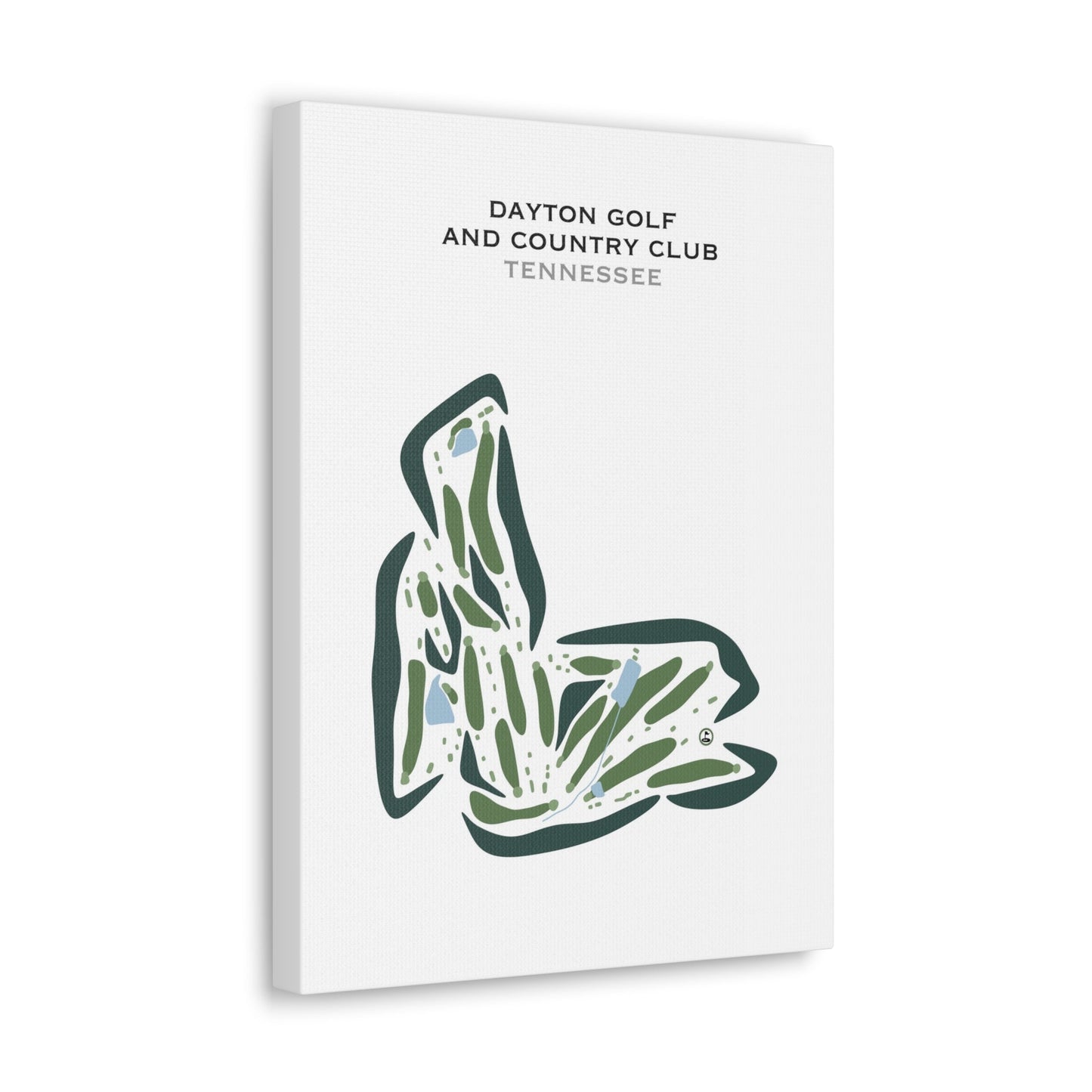 Dayton Golf & Country Club, Tennessee - Printed Golf Courses