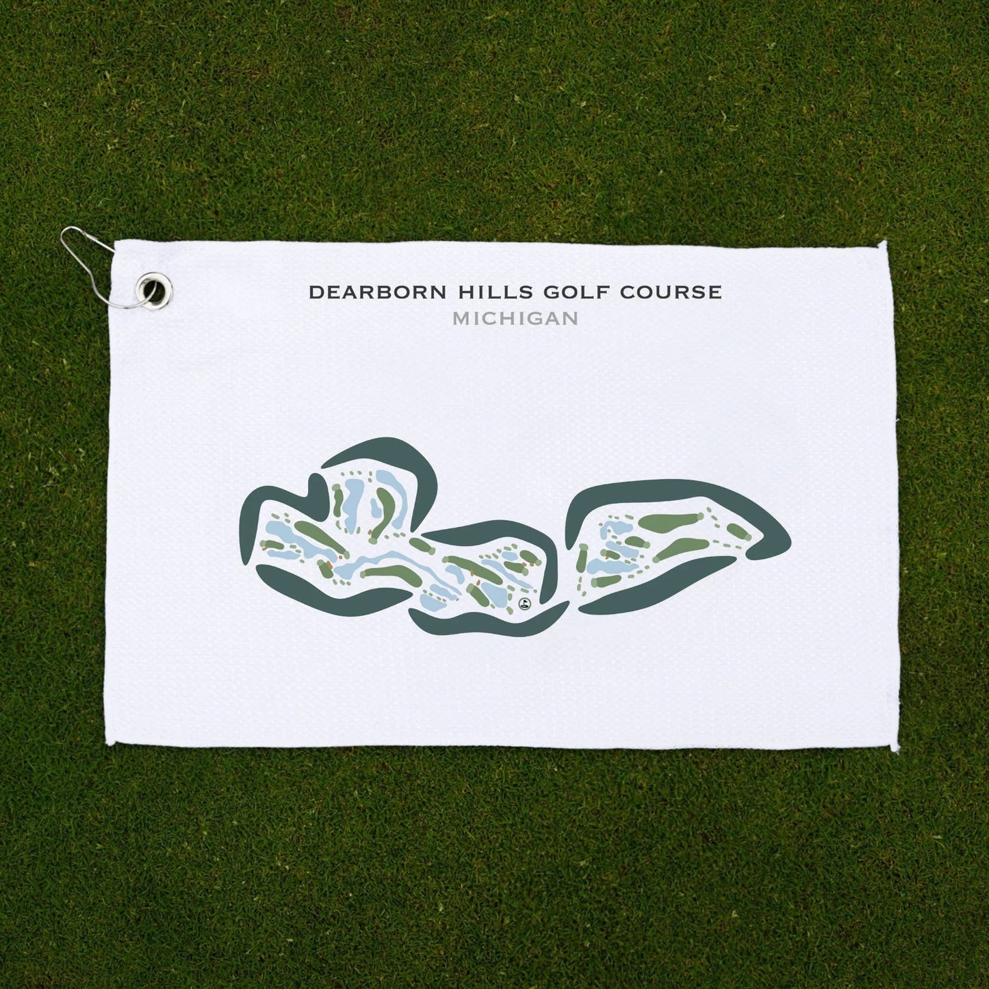 Dearborn Hills Golf Course, Michigan - Printed Golf Courses
