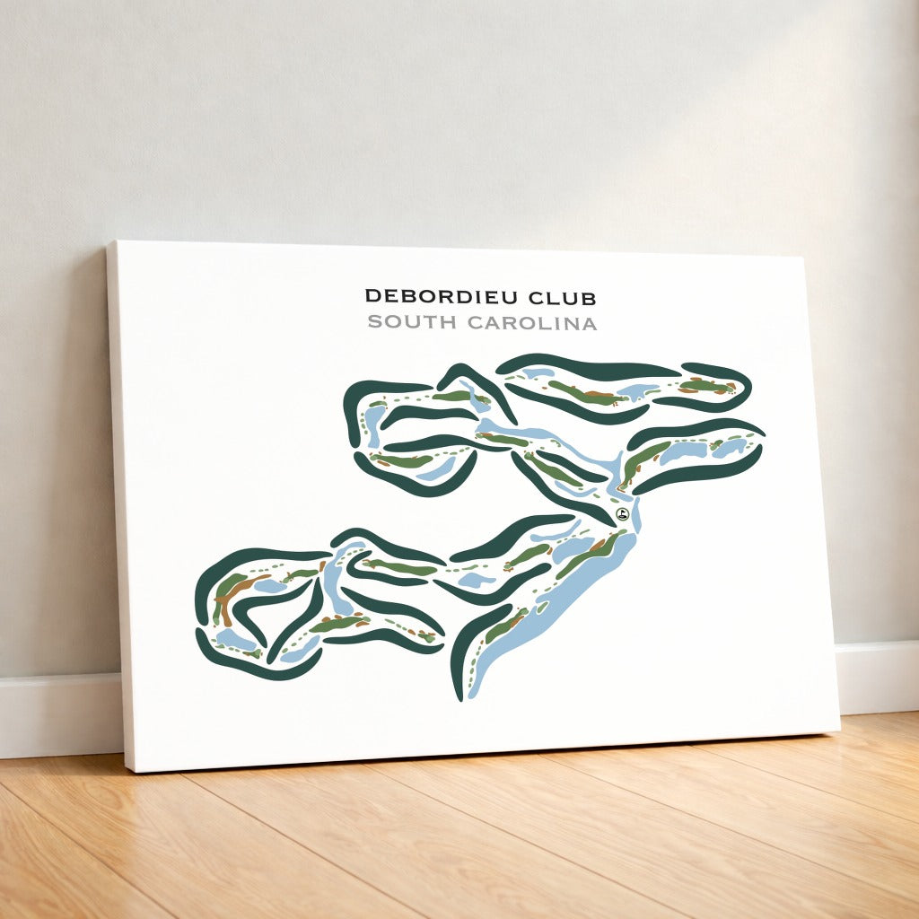 DeBordieu Club, South Carolina - Printed Golf Courses