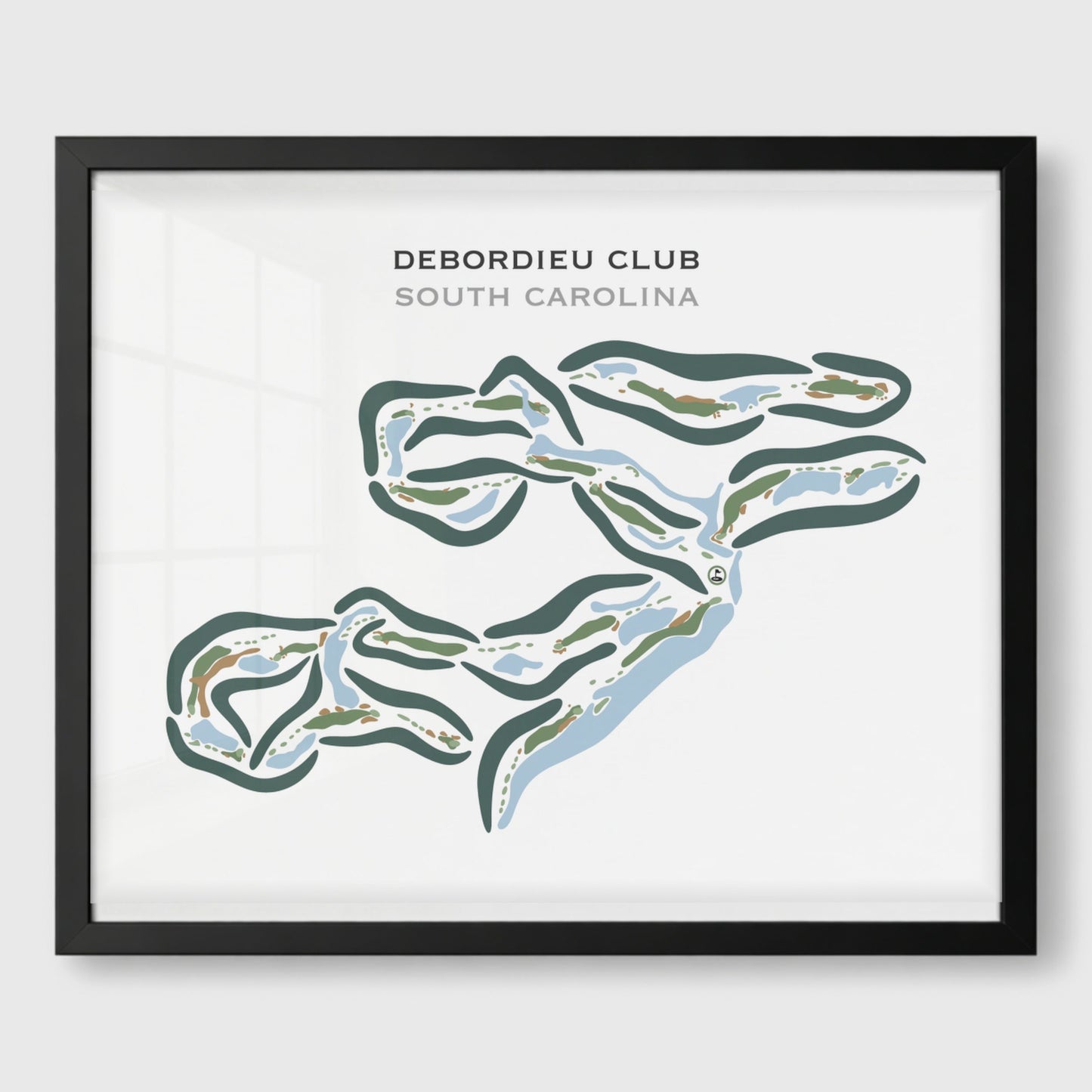 DeBordieu Club, South Carolina - Printed Golf Courses