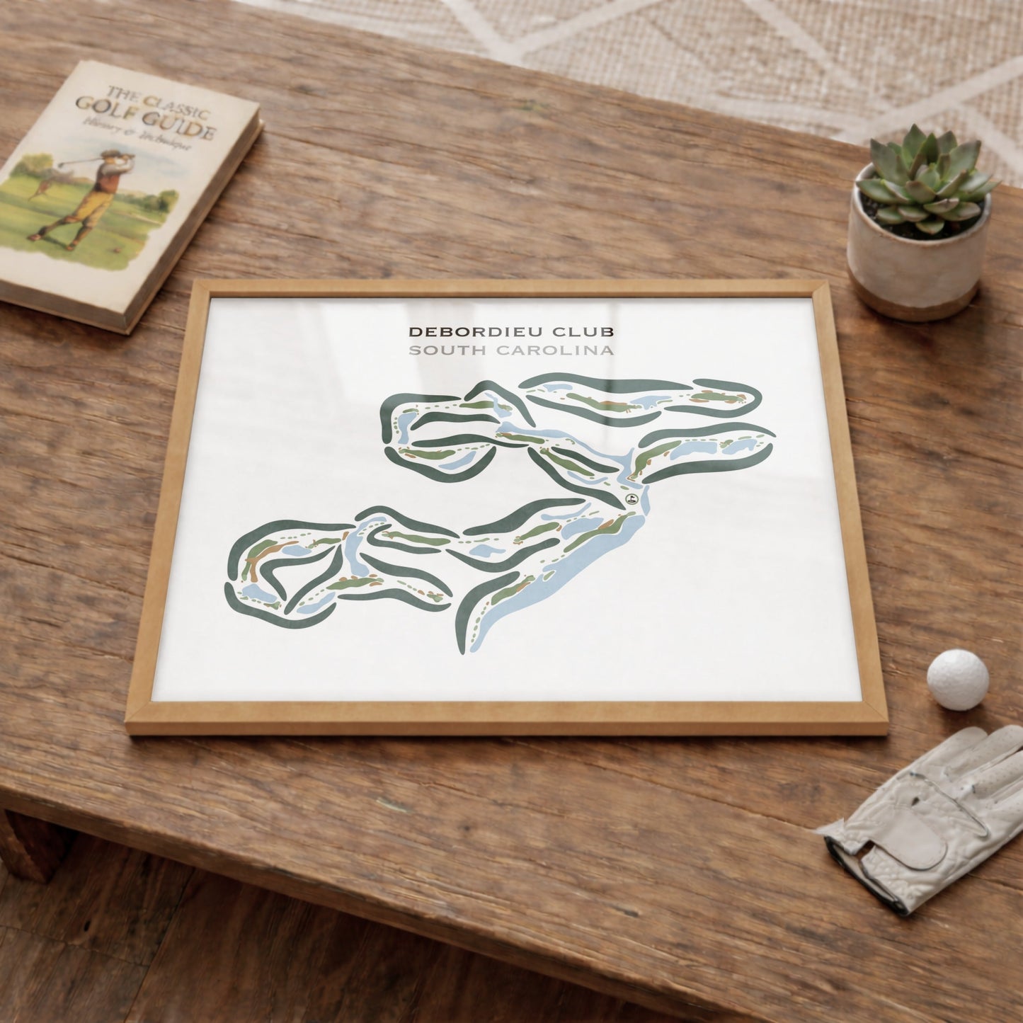 DeBordieu Club, South Carolina - Printed Golf Courses