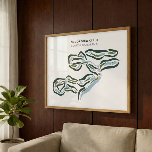 DeBordieu Club, South Carolina - Printed Golf Courses