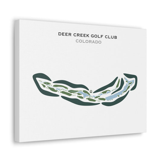 Deer Creek Golf Club, Colorado - Printed Golf Courses