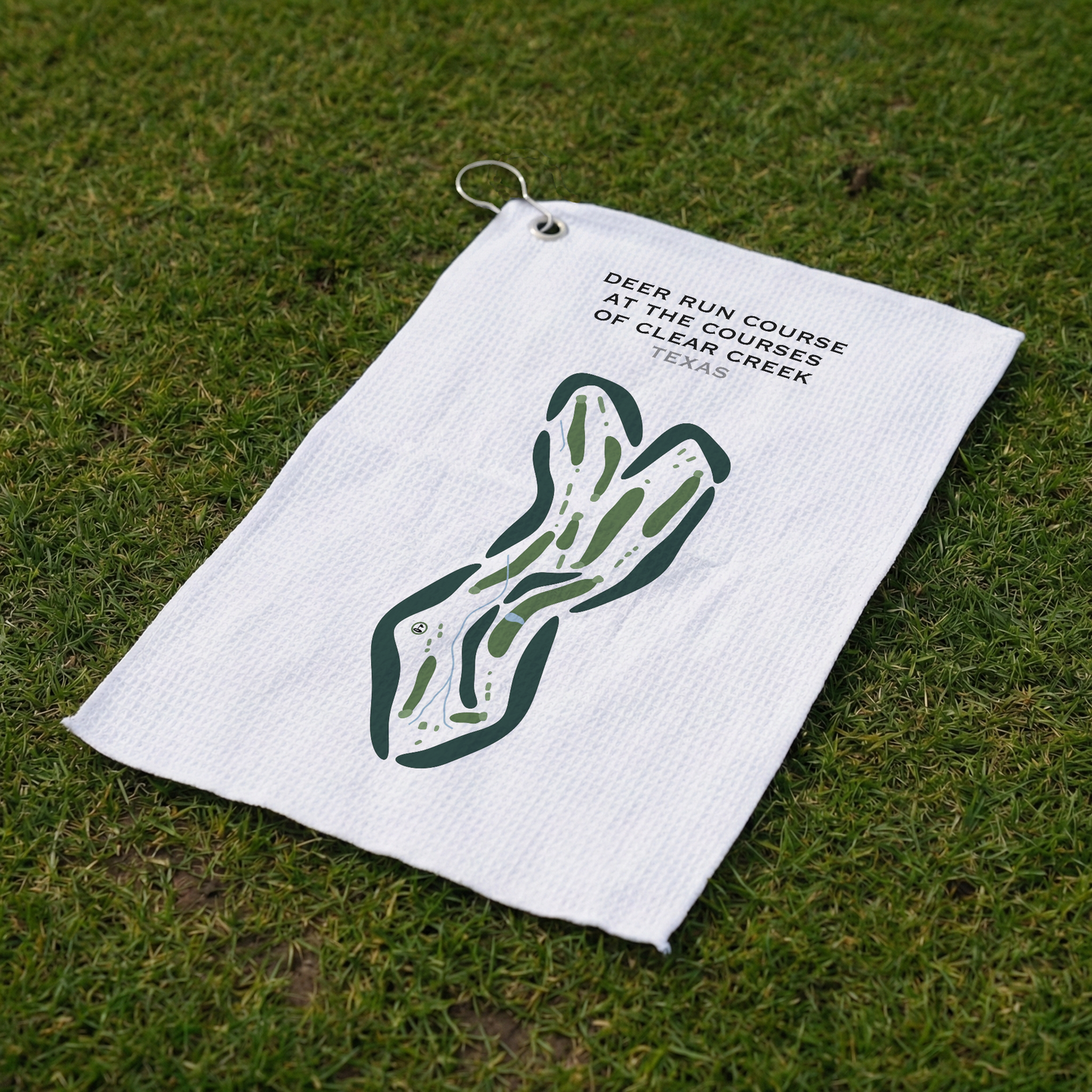 Deer Run Course at The Courses of Clear Creek, Texas - Printed Golf Courses
