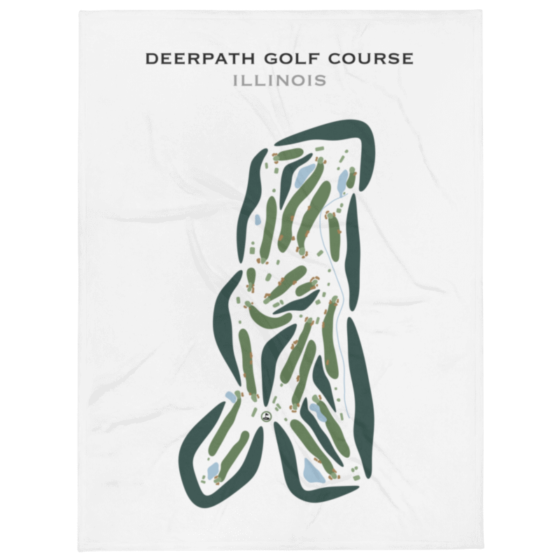 Deerpath Golf Course, Illinois - Printed Golf Courses
