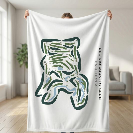 Del Rio Country Club, California - Printed Golf Courses